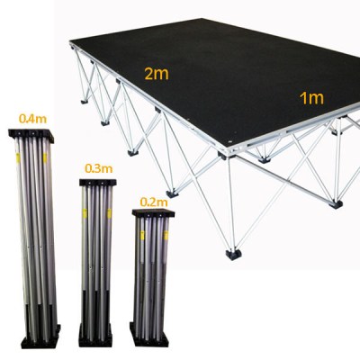 2mx1m Eco-Stage Riser ROC061 ( Various Heights)_ROC061_ROC062_ROC063.jpg